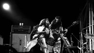 Jethro Tull und Ian Anderson beim Isle of Wight Festival im August 1970