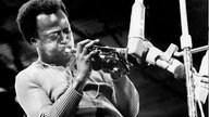 Miles Davis beim Isle Of Wight Festival im August 1970