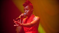 Die Band Morcheeba auf der Bühne