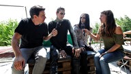 Motionless In White im Interview mit Rockpalast-Reporter Ingo Schmoll und Reporterin Conny Schiffbauer am Rande des "XXIV. With Full Force Festival 2017" vom 22.06. - 24.06.2017 in Ferropolis, Gräfenhainichen.