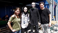 Motionless In White im Interview mit Rockpalast-Reporter Ingo Schmoll und Reporterin Conny Schiffbauer am Rande des "XXIV. With Full Force Festival 2017" vom 22.06. - 24.06.2017 in Ferropolis, Gräfenhainichen.