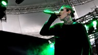 Motionless In White während eines Auftrittes im Rahmen des "XXIV. With Full Force Festival 2017" vom 22.06. - 24.06.2017 in Ferropolis, Gräfenhainichen.