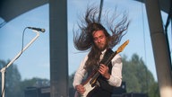 Aufnahme einer Musikband auf dem Rock Hard Festival 2014