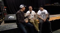 Alexisonfire mit Rockpalast-Reporter Manuel Unger im Rahmen des Westend Indoor 2010 im Interview