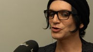 Brian Molko von Placebo auf dem Area4 Festival 2010 im Interview mit Rockpalast