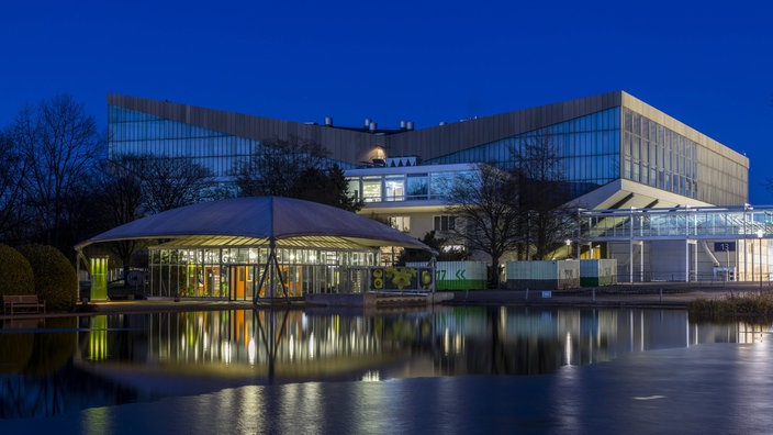 Die Grugahalle im Grugapark