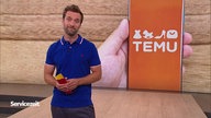 Daniel Aßmann im Servicezeit-Studio, Top-Thema: Temu: das neue Amazon?