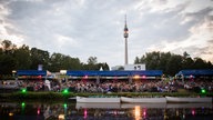  Open Air Kino im Westfalenpark Dortmund.