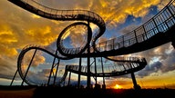 Tiger&Turtle am Abend. 