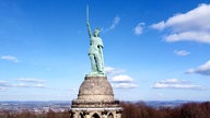 Hermannsdenkmal im Teutoburger Wald.