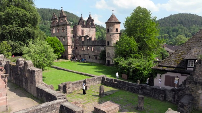 Die Ruinen der Klosteranlage Hirsau