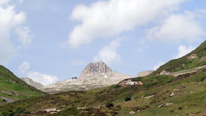 Die Straße über den St. Gotthard-Pass