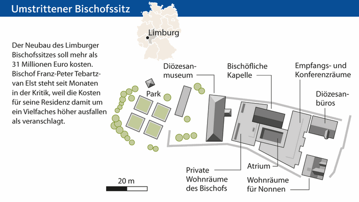 Umstrittener Bischofssitz in Limburg