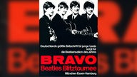 Ankündigung für Beatles-Konzerttour