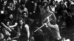 Krawalle beim Altamont-Konzert der Rolling Stones 1969