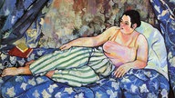 Bild "The Blue Room", Selbstproträt von Suzanne Valadon