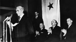 Amin al-Hafiz, syrischer General und Politiker, Staatspräsident von Syrien 27.07.1963 - 23.02.1966