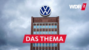 Dunkle Wolken über der VW-Konzernzentrale in Wolfsburg