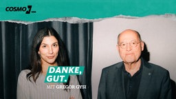 Danke, gut: Gregor Gysi über Wahlkampf und Druck - Gregor Gysi und Miriam Davoudvandi gemeinsam auf dem Podcastcover