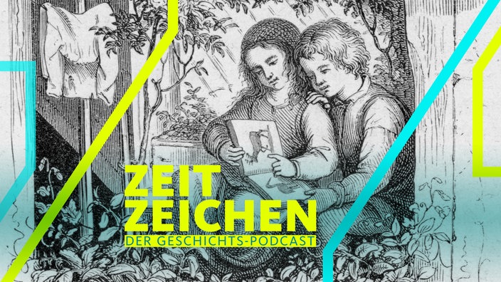 Szene aus dem Märchen "Die Schneekönigin"