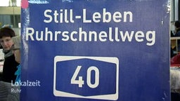 Schild vom Stillleben