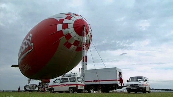 Zeppelin am Boden