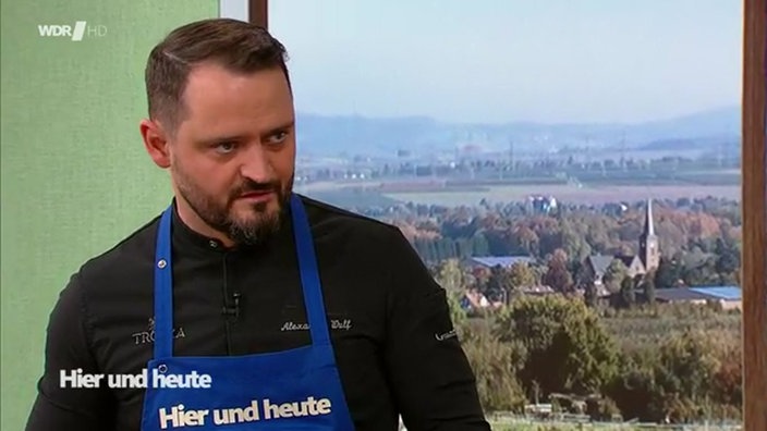 Alexander Wulf im Hier und heute Studio