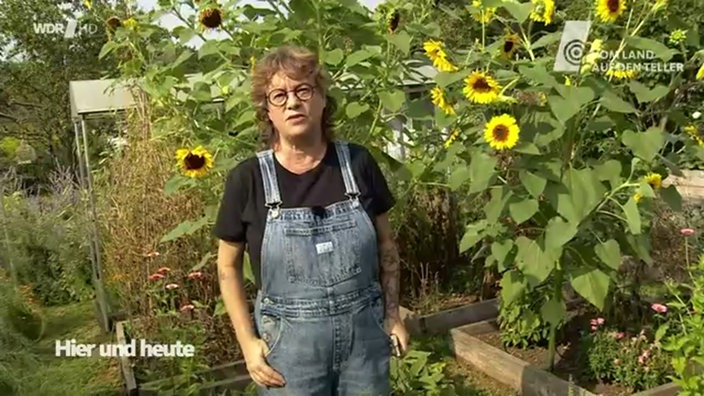 Gartenexpertin Anja Klein im Hier und heute Studio