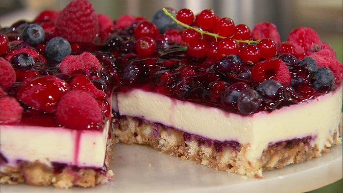 Beeren-Mandel-Torte