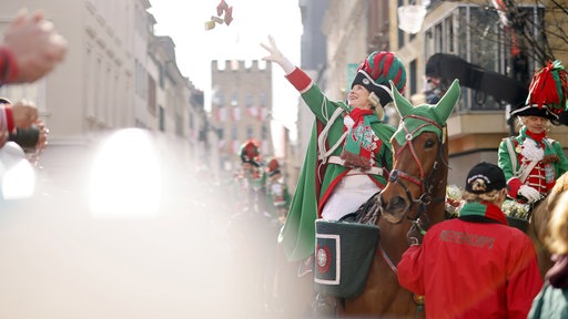 Rosenmontagszug aus Köln 2025 