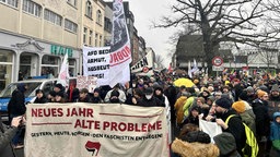 Gegendemo zum Neujahrsempfang der AfD