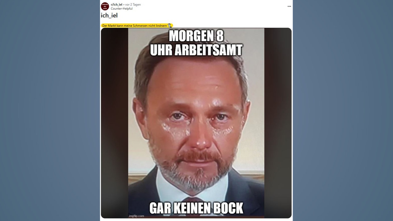 Im Netz finden sich viele Memes zum Ampel-Aus