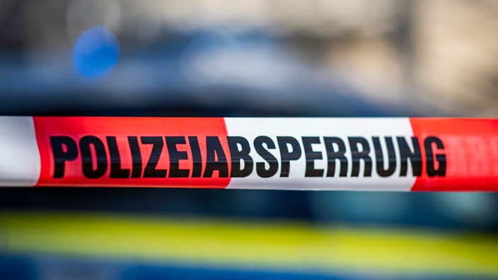 Blaulicht Polizei Symbolbild Absperrung