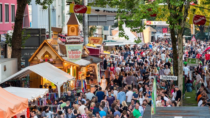 Das kostenlose Musikfestival Bochum Total findet im Bermudadreieck der Bochumer Innenstadt statt