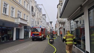 Der Brand ereignete sich in der Innenstadt