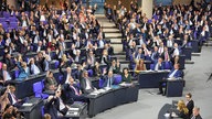 Abstimmung im Bundestag