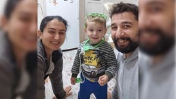 Cousin Mustafa mit seiner Familie