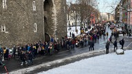 Demonstration in Aachen