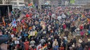 Demonstration in Krefeld