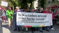 Demonstration gegen Rechtsextremismus in Schwerte 