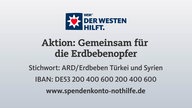 Der Westen hilft: Gemeinsam für die Erdbebenopfer