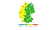 Deutscher Wetterdienst: Gefahrenindizes für Wetterfühlige