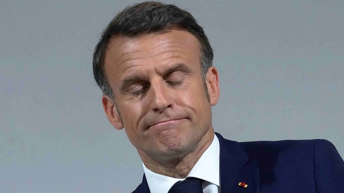 Französischer Staatspräsident Emmanuel Macron