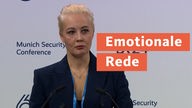 Emotionale Rede von Julija Nawalnaja - Münchner Sicherheitskonferenz