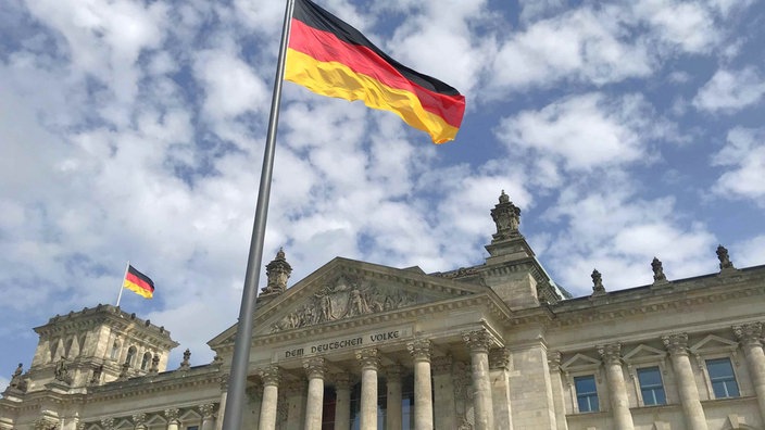 Das Reichstagsgebäude in Berlin