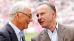 Franz Beckenbauer und Karl-Heinz Rummenigge, Bundesliga-Saison 2010/2011