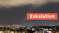 Eskalation - Iran greift Israel an