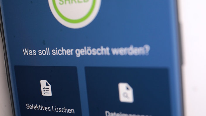 Die App "iShredder" hilft unter iOS und Android beim sicheren Löschen von Dateien und Dokumenten