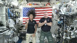 Die beiden US-Astronauten Suni Williams und Butch Wilmore sitzen seit Wochen auf der ISS fest