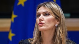 Brüssel: Eva Kaili spricht vor dem Europäischen Parlament